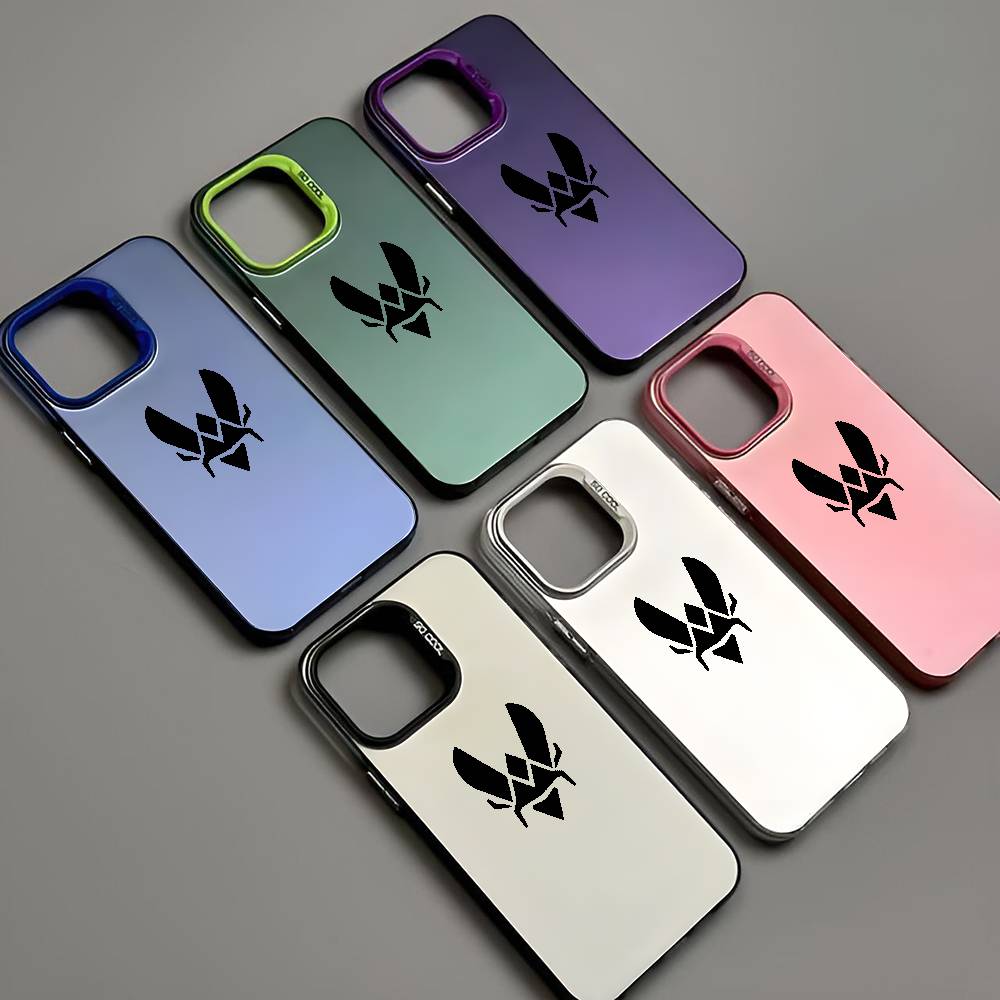 Cs2 Team Vitality Logo Phone Case For iPhone 16 15 14 13 12 11 Plus Pro Max multicolor Aurora laser Shockproof Funda Cover