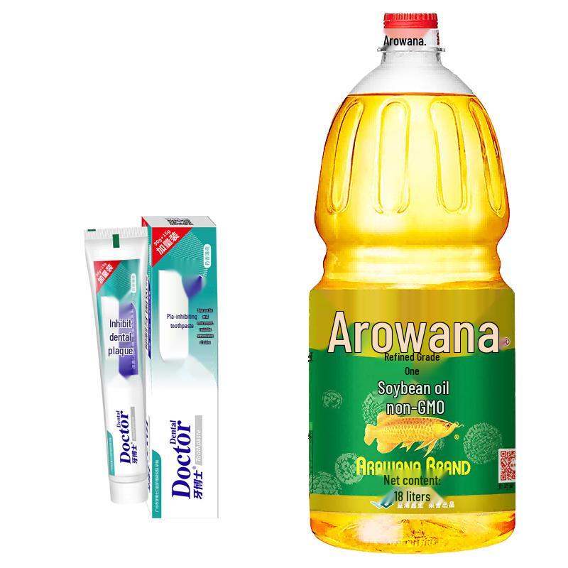 Yaboshi Plaque-Inhibiting Toothpaste & Refined Soybean Oil Bundle