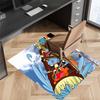 The Amazing World of Gumball Printed Absorbent Washable Carpet, Non-Slip Bathroom Mats, Kitchen Rugs, Yoga Mat,Living Room Entrance, Camping Picnic Ru