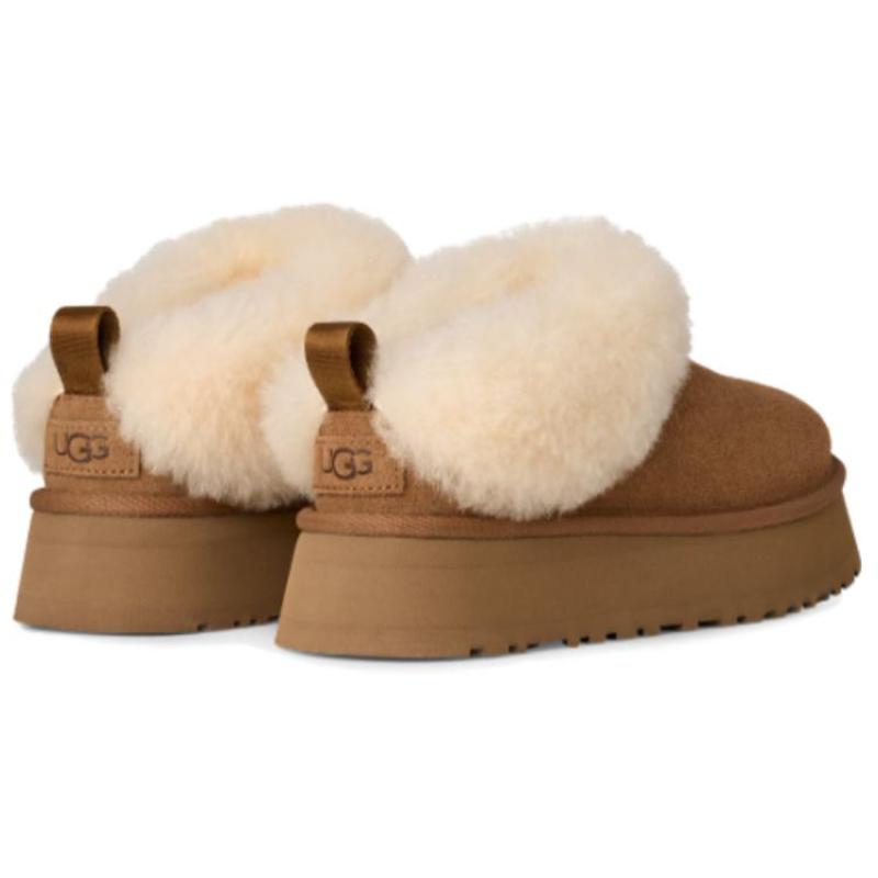 UGG Tazzelle Abrasion Resistant Ankle Length Snow Boots Women's Brown Sneakers 1171393-CHE