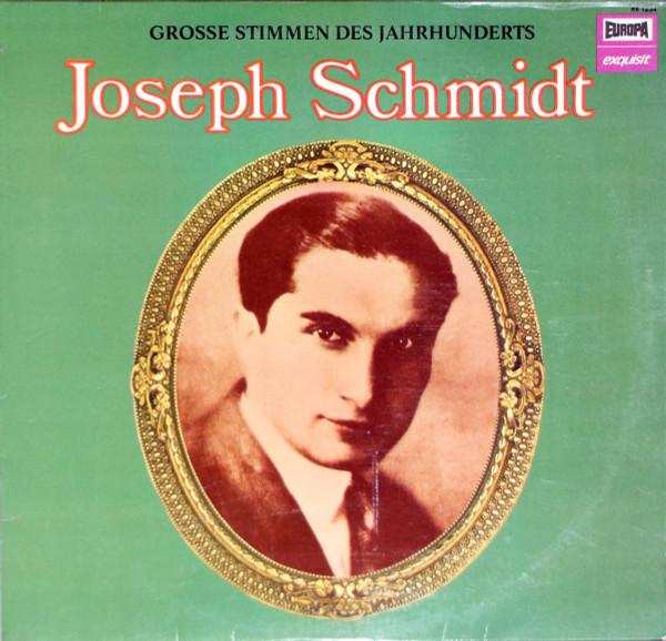LP Record JOSEPH SCHMIDT  Joseph Schmidt EX1234 Europa Exquisit 1973 Germany Classical Used