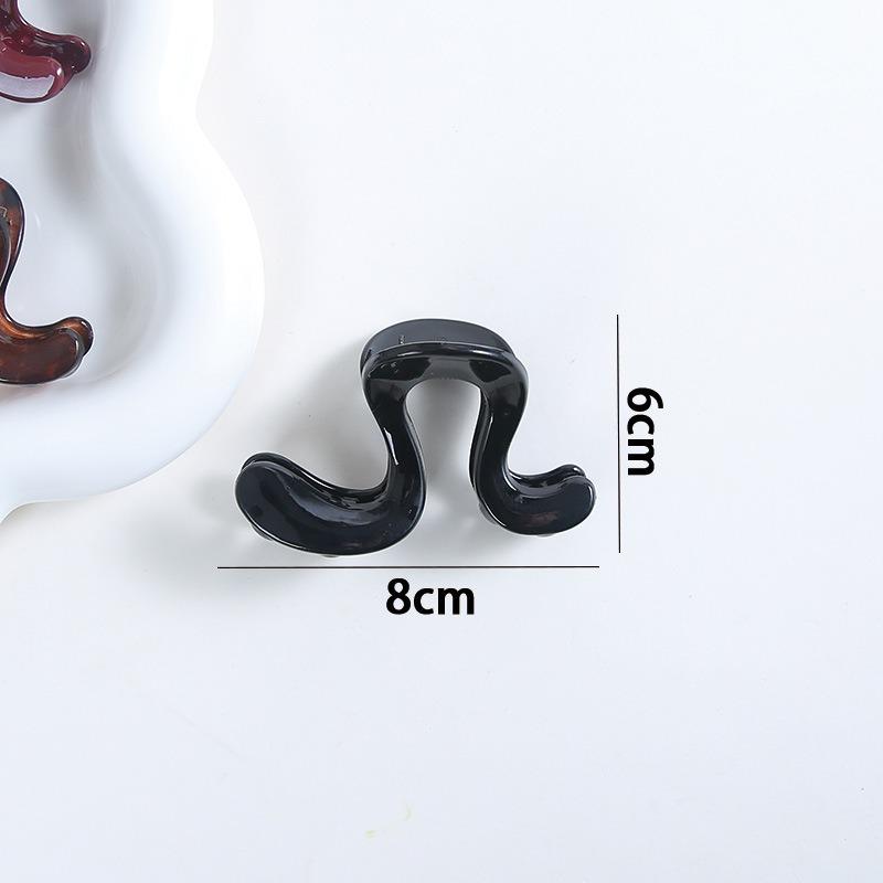 Elegante Damen Haarspange Premium Haarnadel Hinterkopf Accessoires Einfache Unregelmäßige Haarspange 2025 Neue Mode Haarspangen