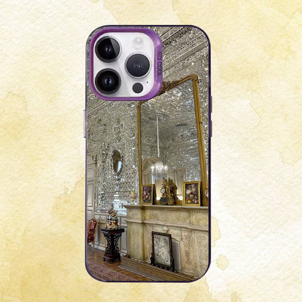 

Beautiful Crystal Palace Phone Case For iPhone 17 16e 16 15 14 13 12 11 Pro Max X XR XS MAX Back Cover iPhone12mini