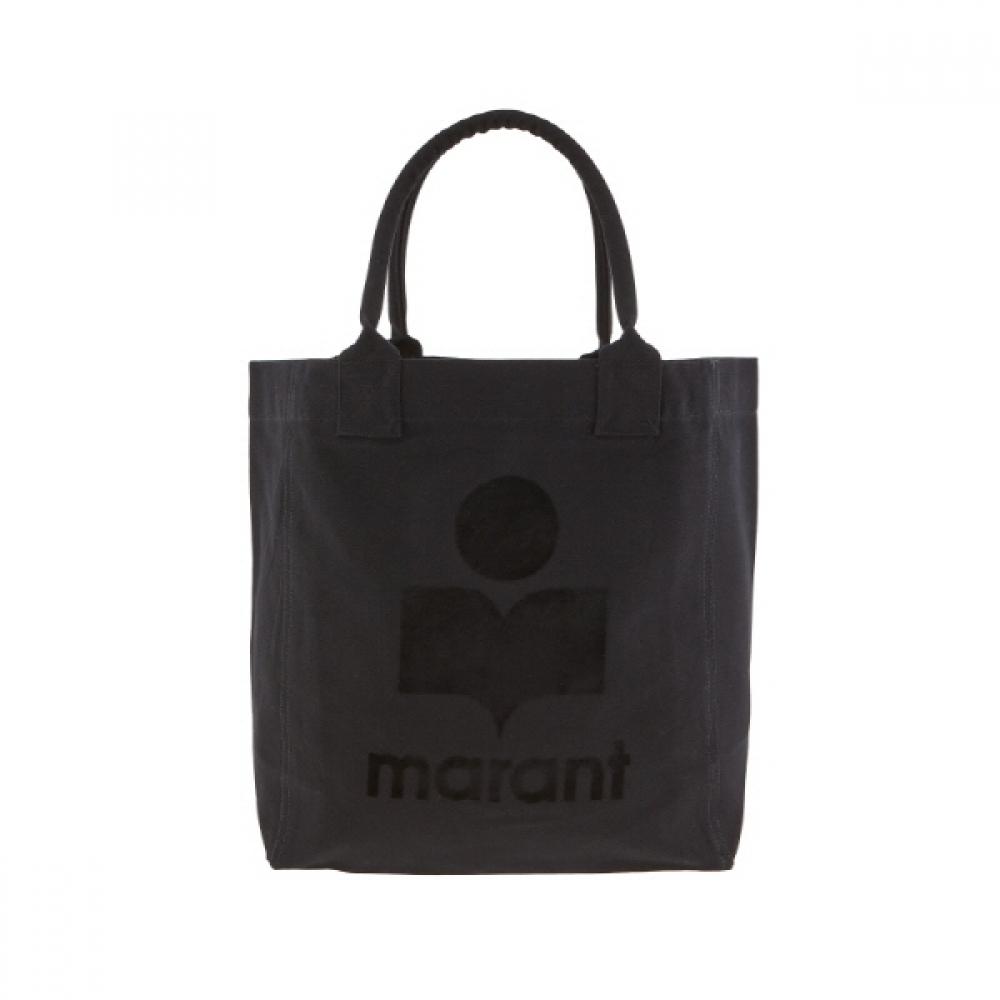 

Isabelle Marant Pm0001fa A1x18m 01bk Yenky Yankee Сумка-тоут з блискучим логотипом PM0001FA A1X18M 01BK