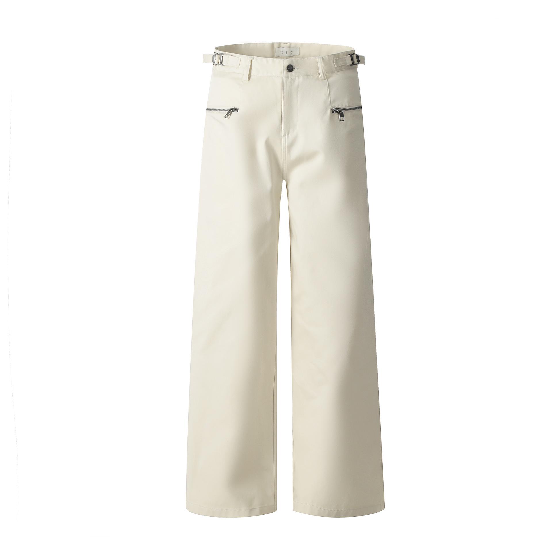 

Унисекс Ретро Широкие Брюки Карго - Свободный, Расслабленный Крой для Весенней Повседневной Носки XXL легкие хаки