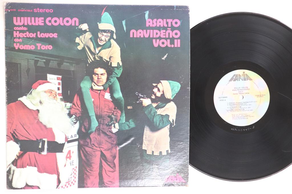 LP Record WILLIE COLON - Asalto Navideno, Vol. II SLP00449 FANIA 1973 US Latin Used