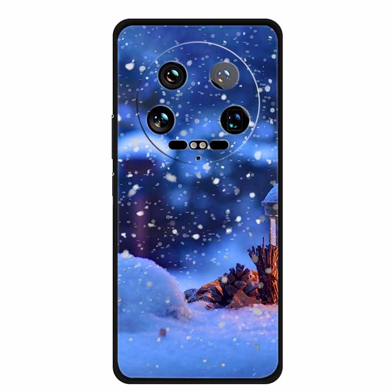 Christmas Phone Case For Xiaomi 14 Ultra Pro Case Soft Silicone Luxury Deer Cover for Xiaomi 13 Ultra Pro Back Coque Cases 14pro