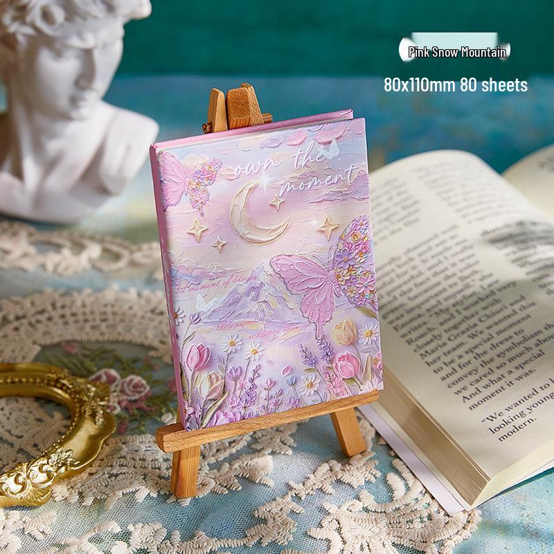 Dreamy Butterfly Mini A7 Notebook for Girls: Portable, High-Value Student Journal