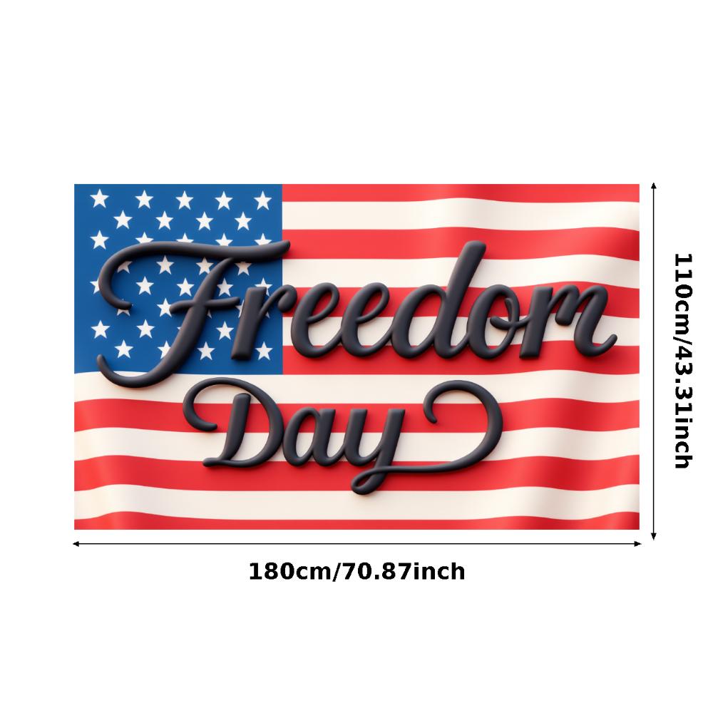 Decorative Design USA Celebration Banner Holiday Banner Independence Day Banner for Outdoor Events Indoor Decoration