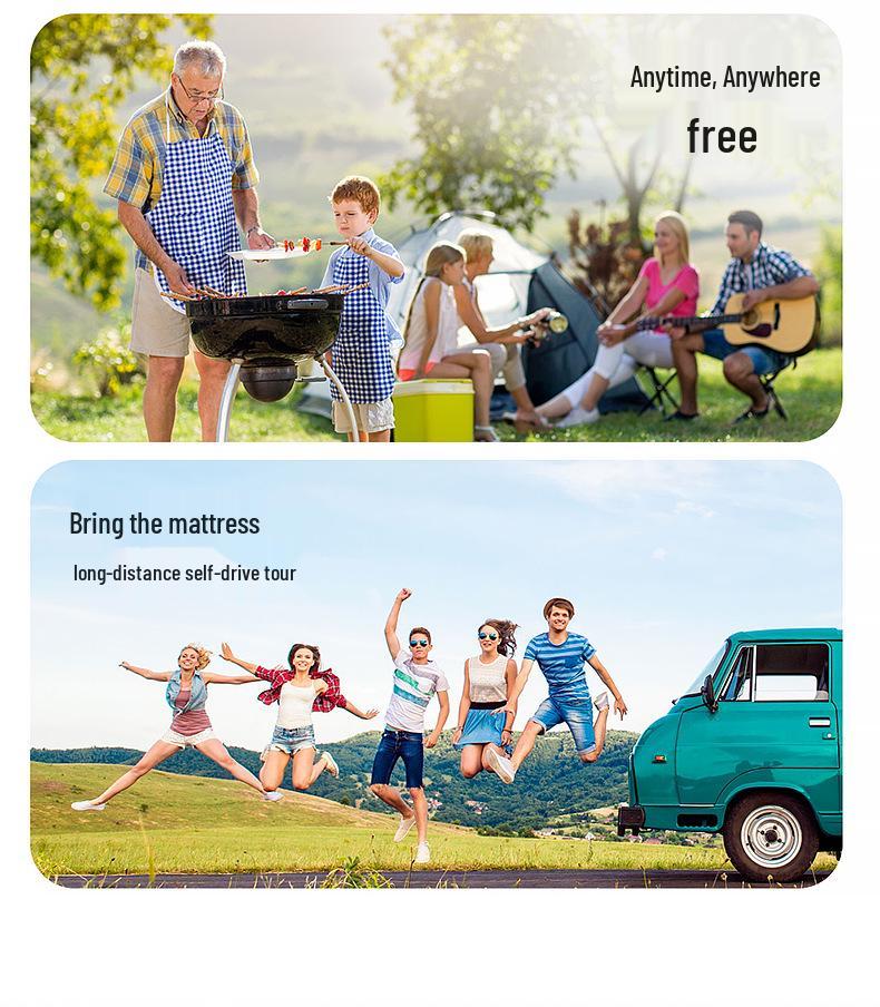 Applicable Ideal L7 Car Trunk Inflatable Mattress: Automatic Air Bed for Camping and Road Trips