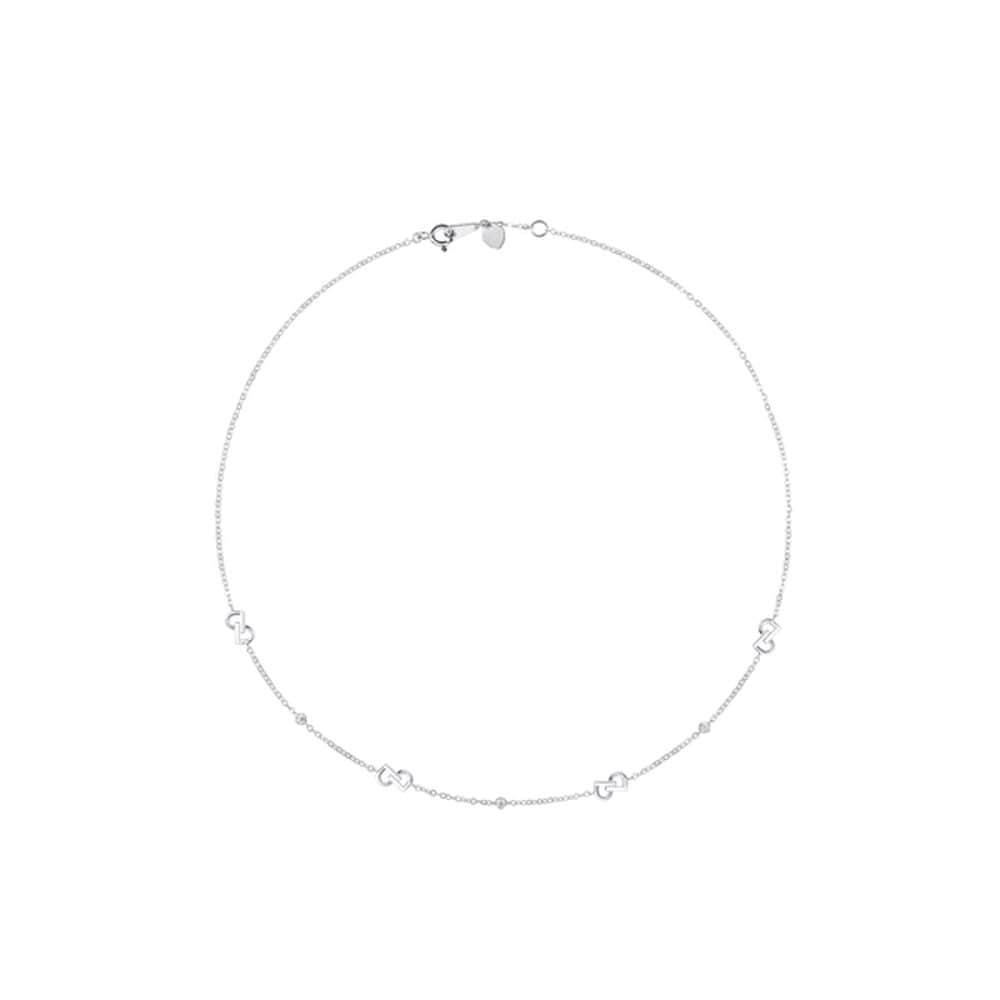 [Stonehenge]] She Silver Necklace Sa24B89F