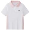 FILA Girls' Knit Short Sleeve Polo Shirt