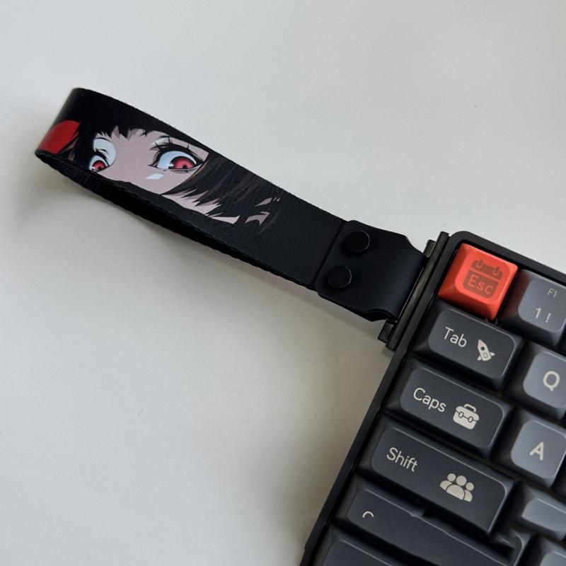 Cartoon Anime Keyboard Straps Keyboard Ribbon Customization Magnetic Axis Keyboard Strap Wooting Atk68 Drunkdeer Looting Decor