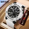 Dual Display Sports Student Watch Men's 5ATM Waterproof Night Light Seismic and Drop resistant Electronic Watch