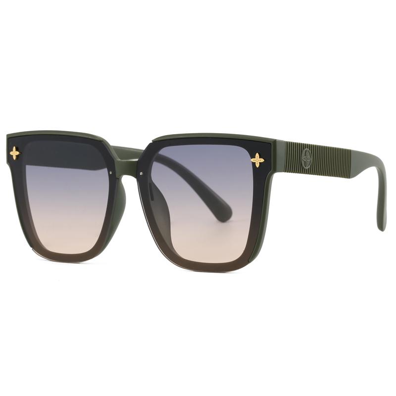 

1pcs/5pcs Sets Fashion Brand Sunglasses Women Outdoor Cat Eye Designe Sunshade Sun Glasses Men Retro Gradient Eyeglasses UV400 зелёный
