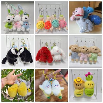 4-inch Plush Pendant Cute Little Rabbit Doll Keychain Doll Bag Hanging Ornament Pendant Plush