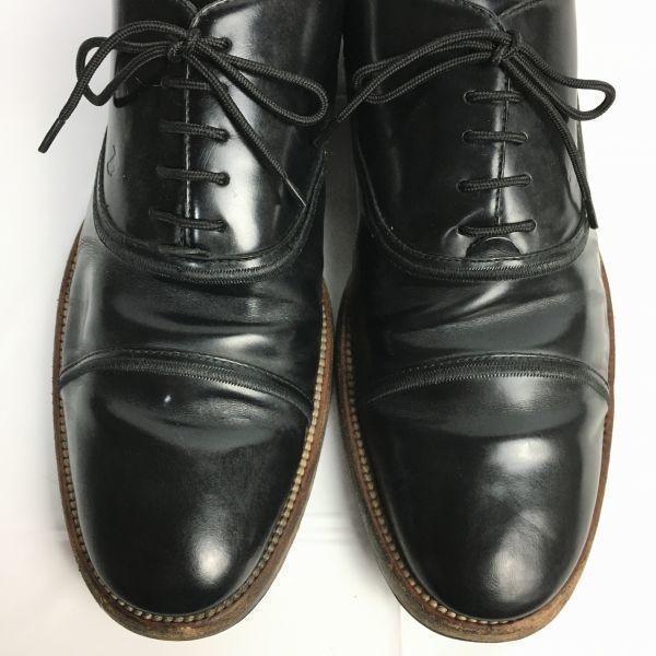 TOD'S Made in Italy Oxford Straight Tip Businessschuhe Schwarz Größe 10 28.5 Herren(GEBRAUCHT)