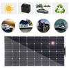 2PC 2000W System Charger for Smartphone Camping Car Solar Panel Kit Complete Power Bank Panel Solar Power Generator
