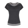 SELLY'S St Layered Slit Short Sleeve T-Shirt_I6B-Cts068