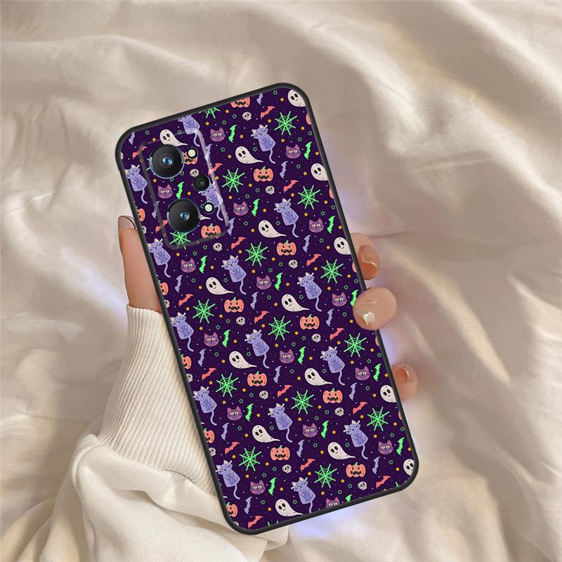 Halloween Aesthetic Case For Realme C71 C55 C67 C51 C75 C63 C61 C65 C53 C35 11 12 13 14 Pro Plus GT6 GT7 15 Pro