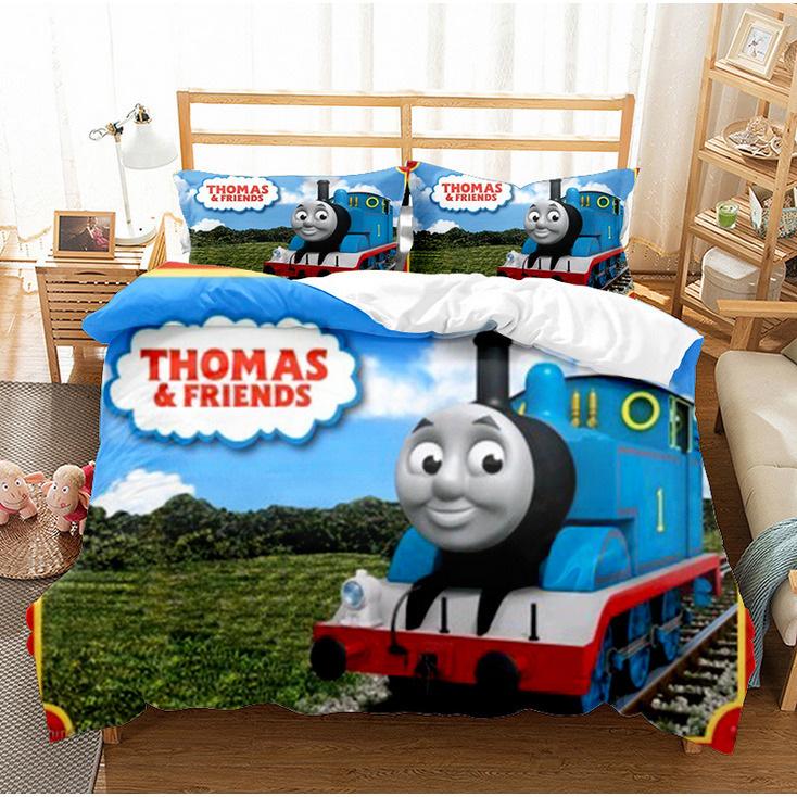 Cute Printed Quilt Cover Pillowcase Three-Piece Set Can Be Made Into Four-Piece 3D Digital Printing