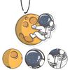 Car Fragrance Hanging Cute Car Air Freshener Funny Astronaut Aromatherapy Charm  Car Interior Deodorant Pendant Accessories