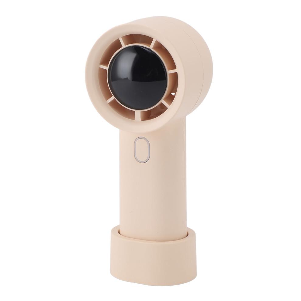 Brushless Motor Handheld Fan With Adjustable Wind Speed Rechargeable Battery Digital Display Quiet Operation Powerful Airflow Compact Design For