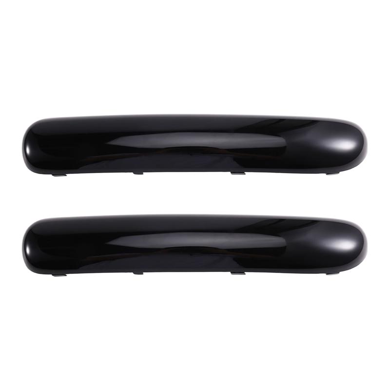 Side Trim For Front Bumper Left And Right 51116800143 51116800142 For Mini Cooper R50 2001-2004 чёрный