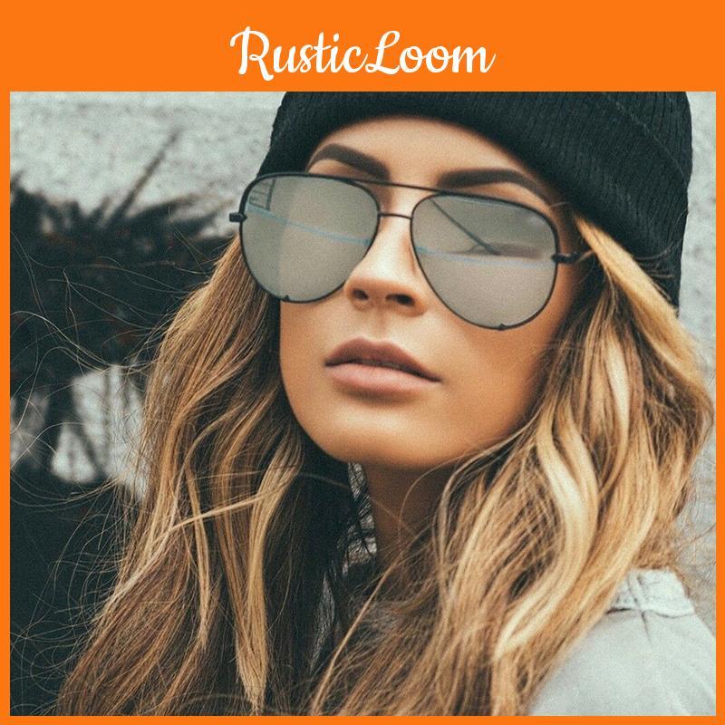 Timeless Men's Retro Polarized Metal Pilot Sunglasses For Driving And Fishing