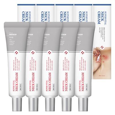 Paul Madison Super Vital Krém na krk s funkcí proti vráskám, 30 ml, 5 kusů