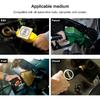 5M PTFE Universal Racing Hose AN4-AN12 Stainless Steel Braided Brake Hose Fuel Oil Line Oil Cooler Car Hose Pipe Black Silver