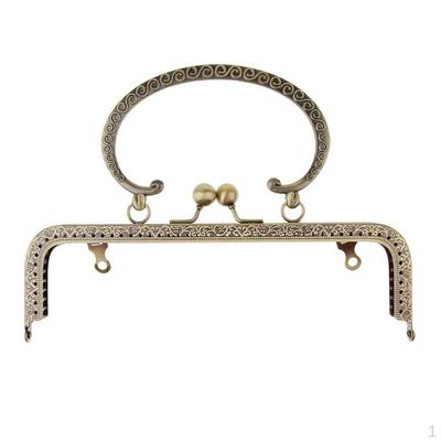 Metallverschlüsse im Vintage-Stil zum Einnähen von Taschen und Geldbörsen