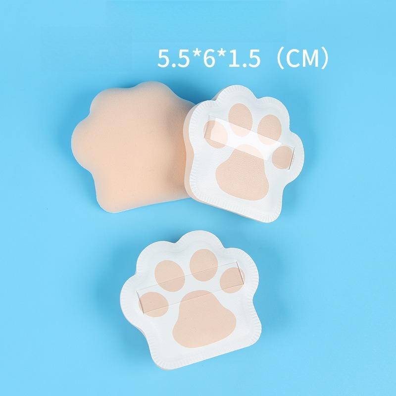 3Pcs Cat Paw Powder Puffs Super Soft Makeup Sponge for Foundation Cream Powder Blender Puff Cosmetics Cosmetics Tool Beauty Accessory
