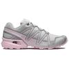 SALOMON Speedcross 3 Slip Resistant Abrasion Resistant Low Top Outdoor Shoes Women's Gray Sneakers 477232