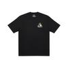 Palace FW21 Da One Cartoon Print Round Neck Short Sleeve T-Shirt Unisex Tops Black P21TS050
