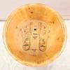 Cedar Wood Foot Bath Basin with Acupoint Massage - Household Wooden Soaking Bucket