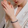 Beaded Bracelet 8mm Natural Stone Lava Tiger Eye Black For Women Matte Bangle Onyx Jewelry Stre K4D1