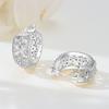 Orstarry S925 Silver Earrings Exquisite Flower Cherry Blossom Butterfly Earrings For Women Birthday Gift Silver Jewelry