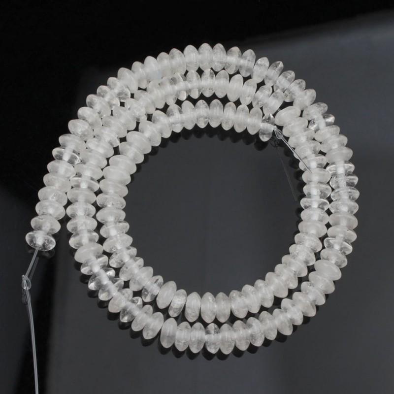 

6 мм натуральные многоцветные бусины из камня Rondelle, круглые бусины-разделители, браслет «сделай сам», изготовление ювелирных изделий, 15 дюймов