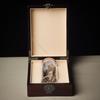 Hochwertiges Natürliches Agarholz 108 Perlen Buddhistisches Armband - Qinan Mehrfachumdrehung Geschäftsgeschenk in Luxuriöser Geschenkbox