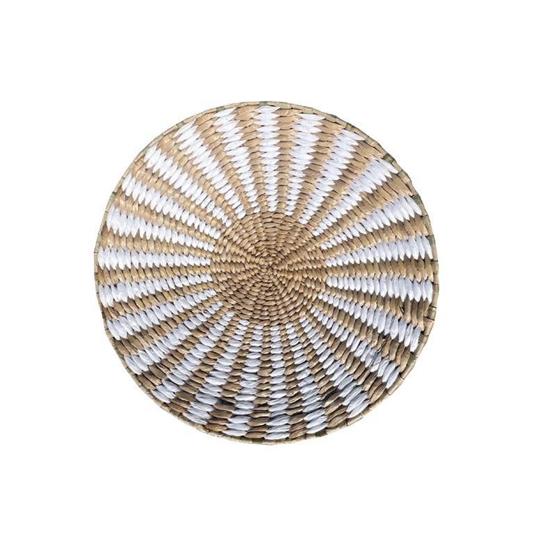 Nordic Straw Cattail Wall Art Ornament for Bedroom Decor