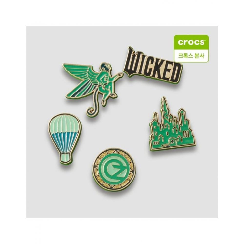 

Crocs Wicked Set Of 5 Gibbitz Charm 10014364 onefree