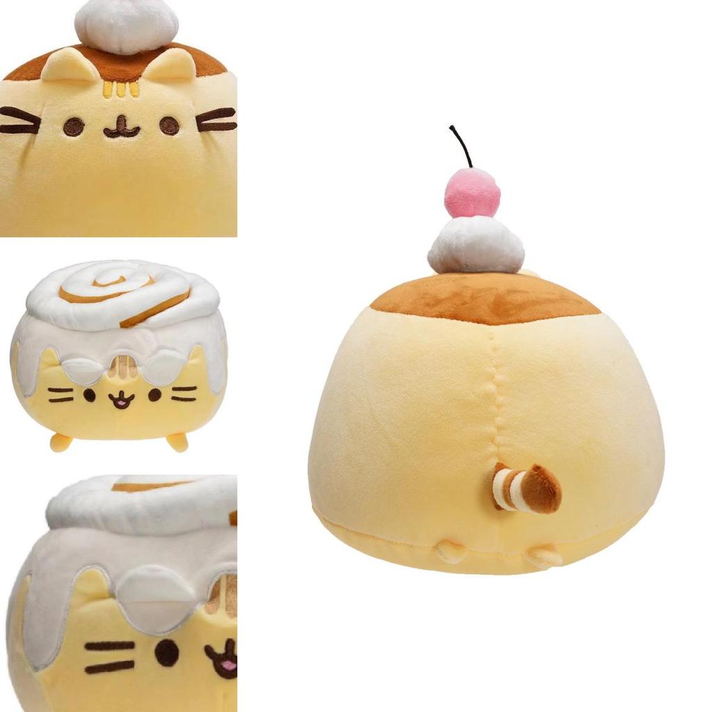 Cute And Cozy Pusheen Series Plush Toy In Jelly And Cinnamon Cat Designs