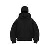 Men Hip Hop Double Hat Balaclava Hoodie Windproof Zipper Face Mask Sweatshirt Streetwear