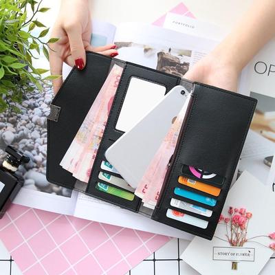 Women Lady Leather Clutch Envelope Wallet Long PU Card Holder Case Purse HandbagGWIL1555a