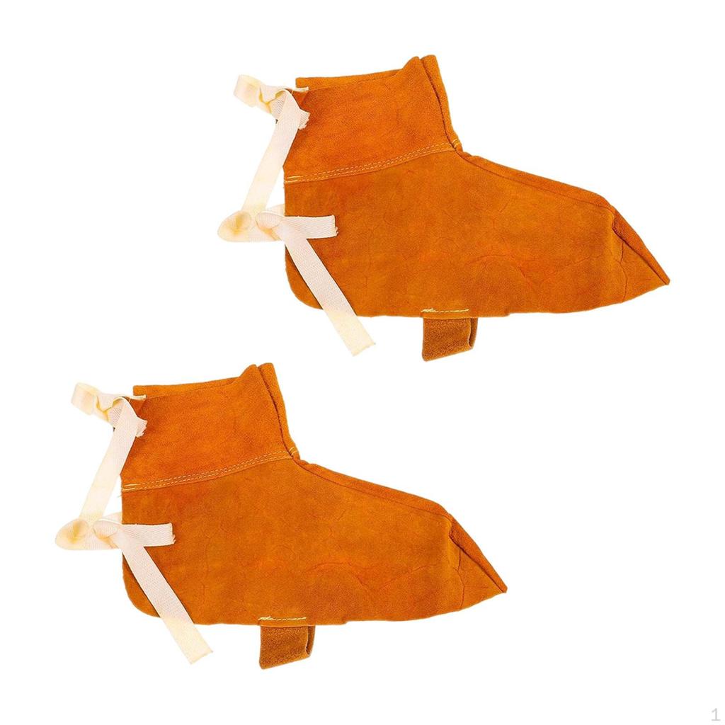 Welding Shoes Covers Spats Personal Protective Equipment Heat Resistant PU Welder Boot