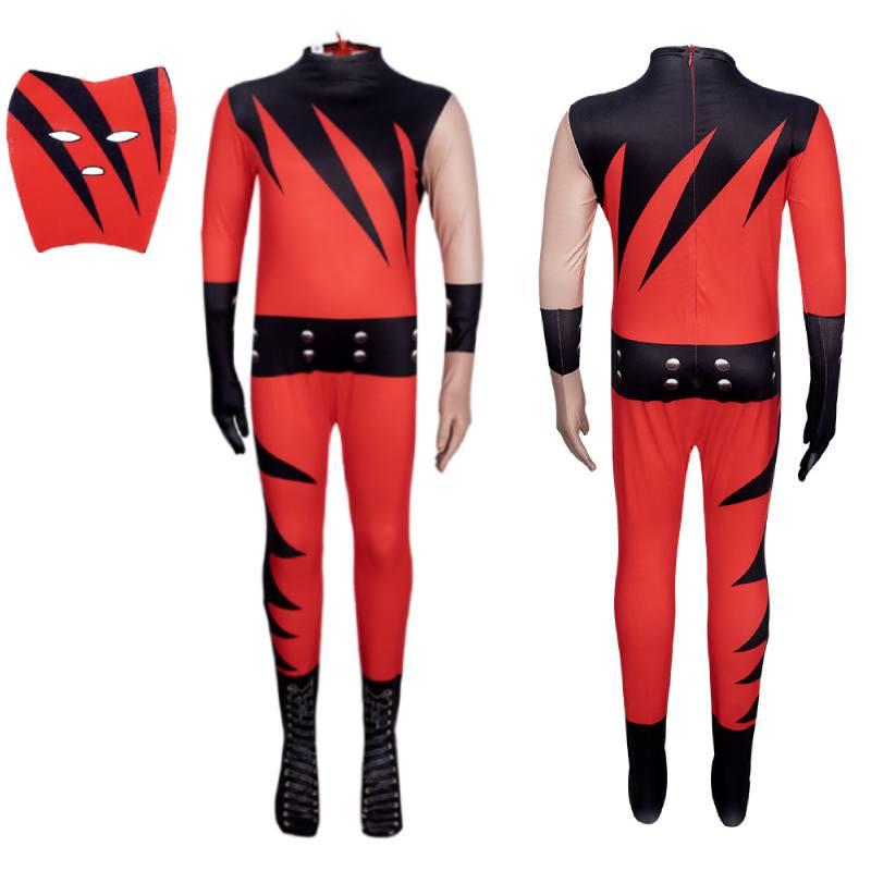 High-quality Milk Silk Material Mangguo Children's Wrestling Bodysuit Cosplay Costume