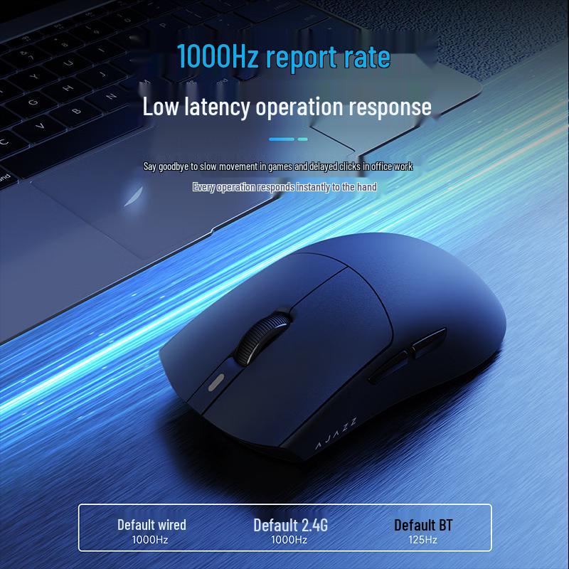 Ajazz AJ139PV3 Tri-Mode Wireless Gaming Mouse