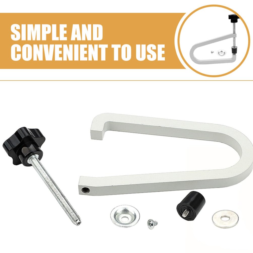 Vaguelly Guitar Bridge Clamp Repair X X for Acoustic and Electric for Guitar Maintenance Tool, Metal, 15.6 10.6 1.2cm, Lightweight, 460g, Guitars,