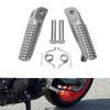 1SET Driver Front Footpegs Footrests Pedals For YAMAHA MT09 2021-2025 XSR900 2022-2024 YZF R7 2022-2025